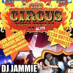The Biggest Student Party Every Tuesday With Circus Freaks, Dancers,Balloon Drops, Free Sweets, the best DJ's and the Best Drinks Deals in your town!!