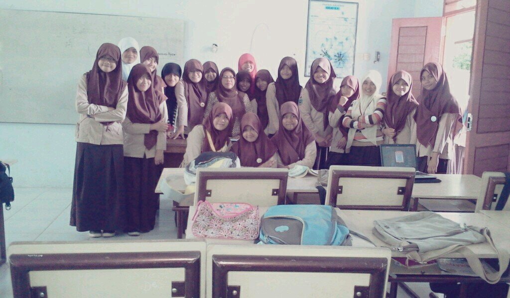 We are ELBORATION eleven sains class in MAN Model Gorontalo we are family and i love they're ({}):*