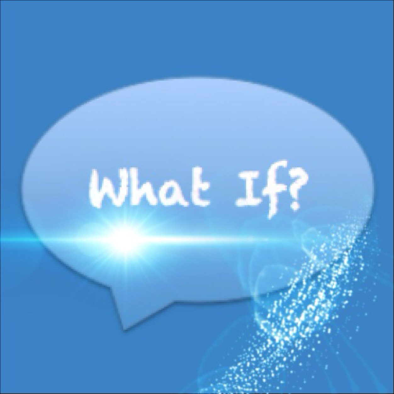 Put these two words together and you've got a complete mind F*** / Tweets are random. Tweeting every What If in the book.
