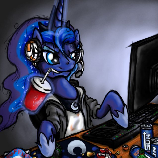 Hello royal subjects. I am your Princess Luna, mother of night, and owner of the moon and stars. Now let me be with my games!!! (RP)
