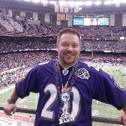 A Dad and Huge Ravens fan
