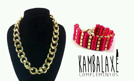 Si te gusta algo y quieres comprarlo sólo tienes que enviarnos un mensaje privado o agregarnos a Facebook: kambalaxe complementos. (España)