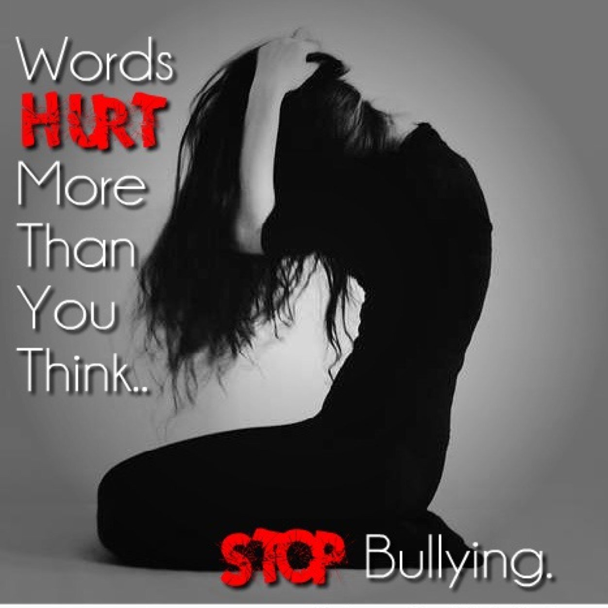 Our goal is to get as many followers as possible so people know how much bullying really does hurt/kill somebody. please follow, one person makes a difference.