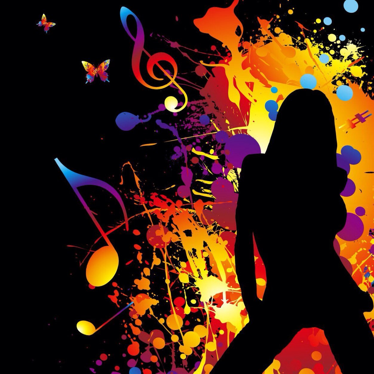 Tweeting words from songs that you just can't get out of your head.
