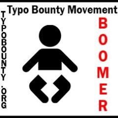 Baby Boomers Making a Difference and Earning Money Via The Typo Bounty Movement