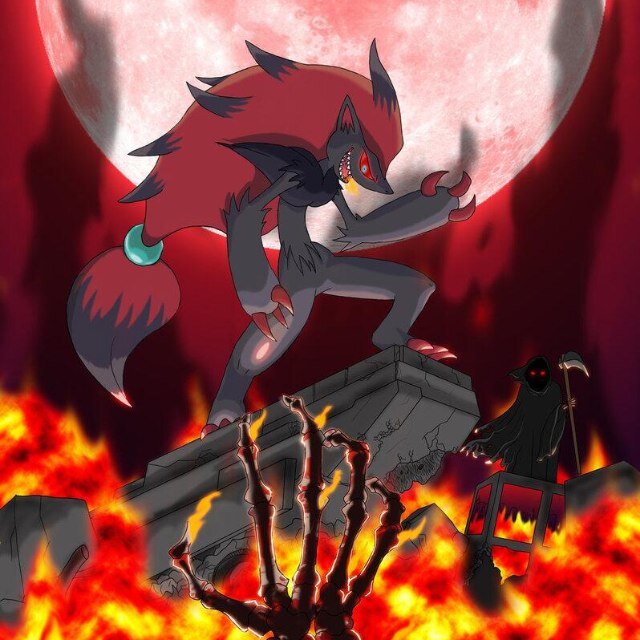 im a zoroark people call me death fox but my name is scyth #male #single i need a girlfriend I love sex