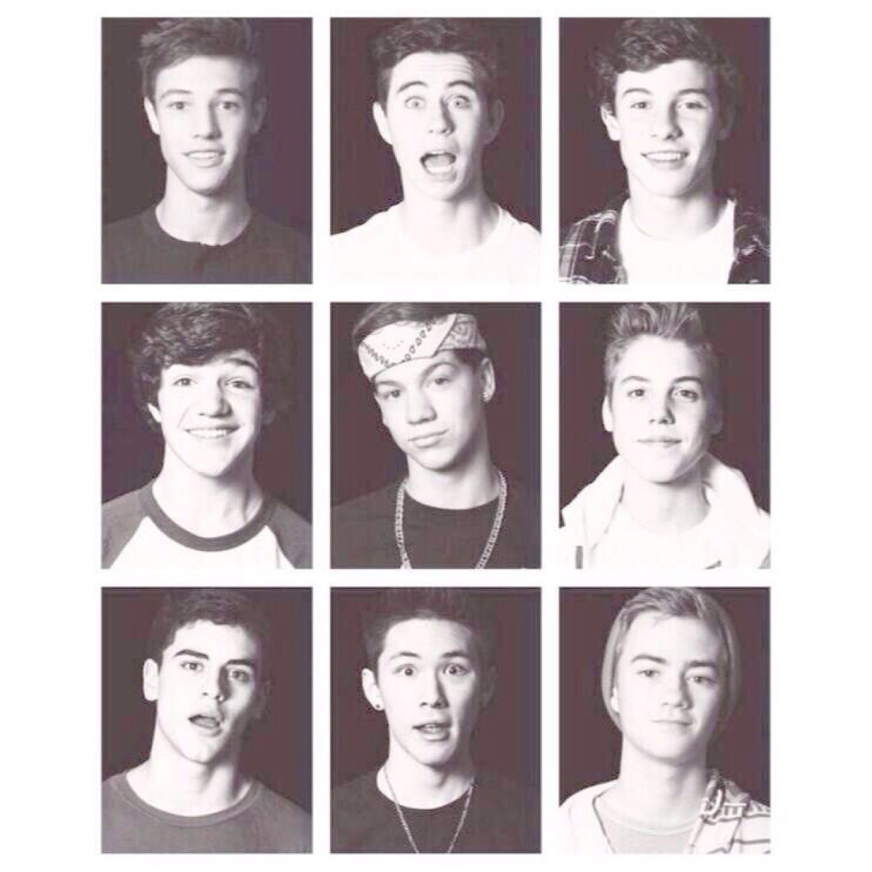 Magcon forever and alwaysss . Matt ~ Cameron ~ Jack ~ Carter ~Jack ~ Shawn ~ Taylor ~ Nash ~ Aaron . /.\