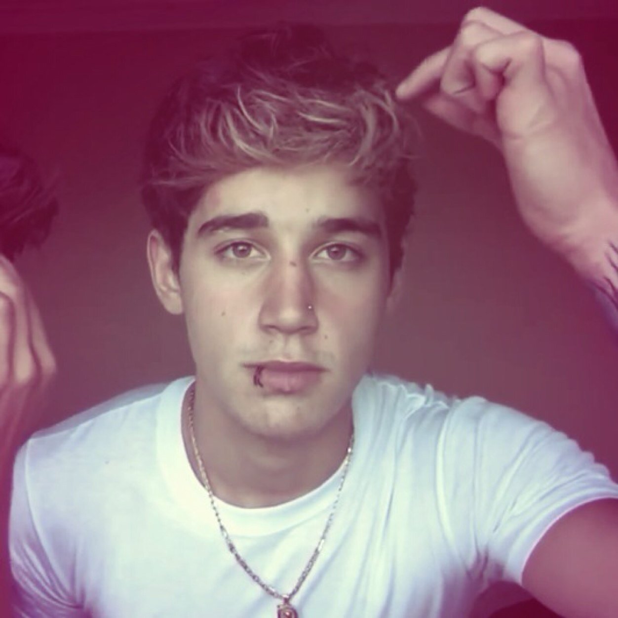 If you can't you must, If you must you can! 3/5 Janoskians follow Luke 05/02/2013 Jai 07/02/13 Beau 13/04/2013 + Gina. Follow @SickboysWhiskey James does x