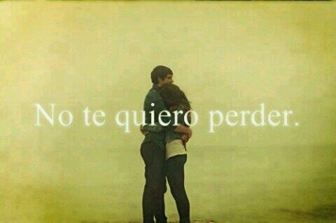 te echo de menos, debo reconocerlo sin ti todo se fue a la.mierda vuelve pronto.