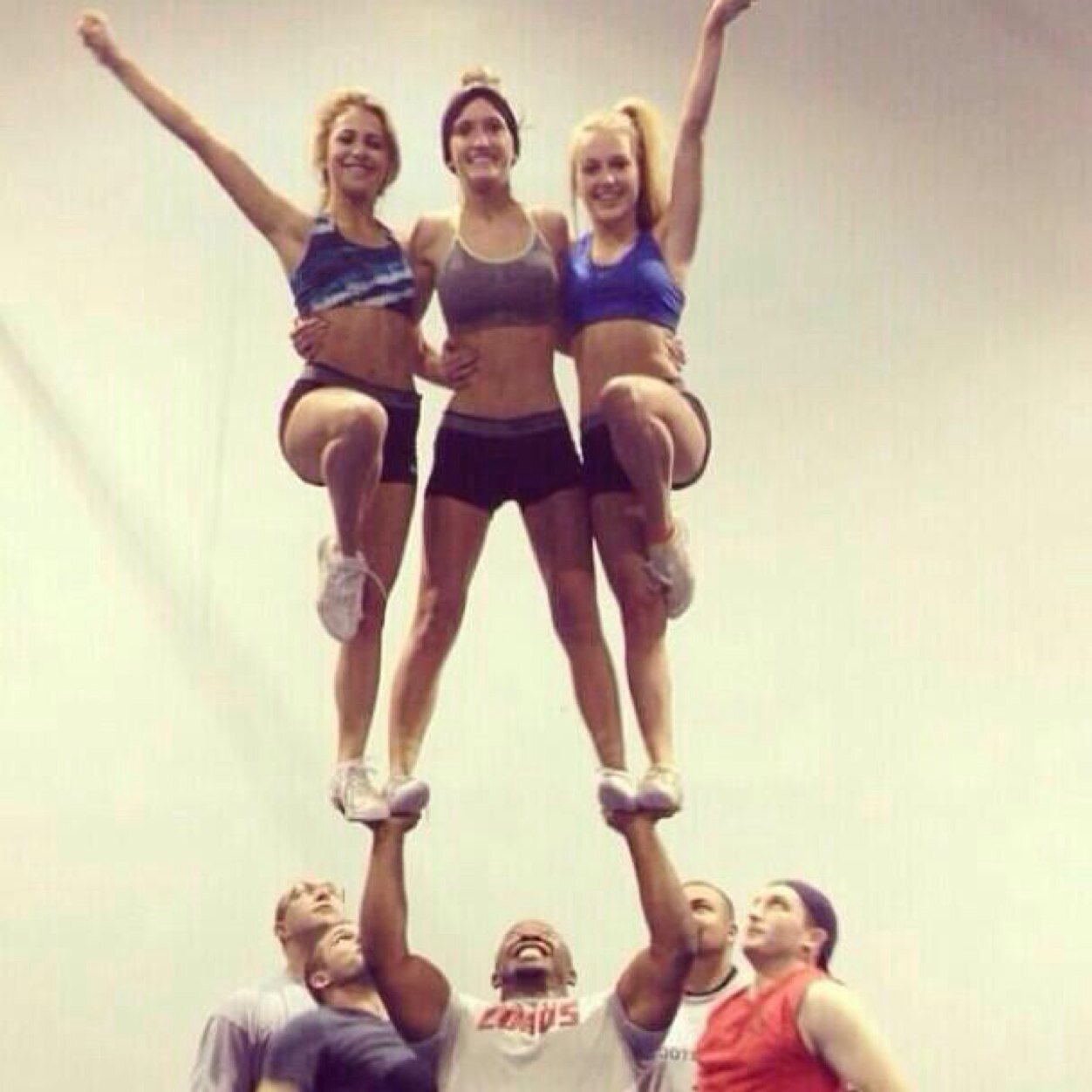 i'm a cheerleader lol DEFINITELY NOT A CATFISH HAHA WHY WOULD YOU THINK THAT yeah its me in my avi xoxo cheer yassss