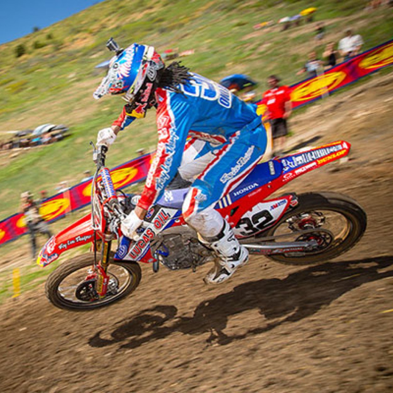 Pro Motocrosser, James Stewarts brother, Master of the scrub