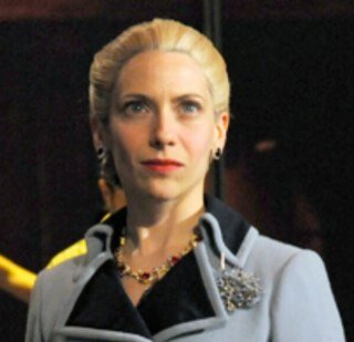 Was in Evita. Plays Eva Peron