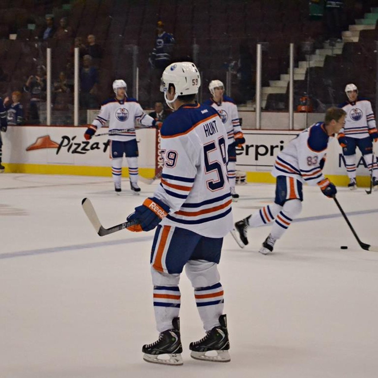 Ebs,Hunt and Hall are just amazing people. I like the Oilers & Canucks deal with it. canucks account: @3BoomBoomBieksa