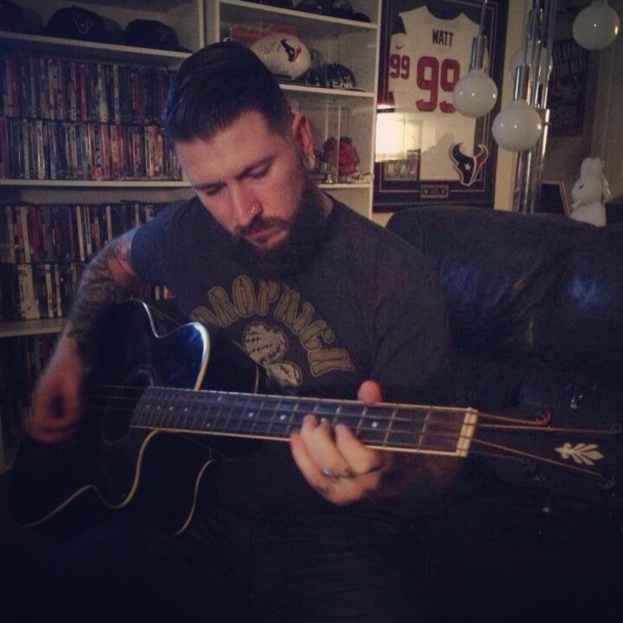 Bassist for @deadtotheworldtx and Sound engineer