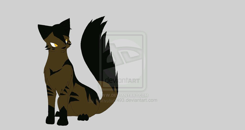 a brown Tom with black markings (Mate: None) (Clan: None) (Theme song: Demons) knows everyone's name #Male #Loner #Evil