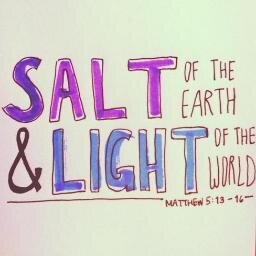 “You are the salt of the earth. But if the salt loses its saltiness, how can it be made salty again? Matthew 5:13-17