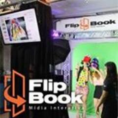 O FlipBook é a maior novidade de entretenimento e marketing para seu evento.