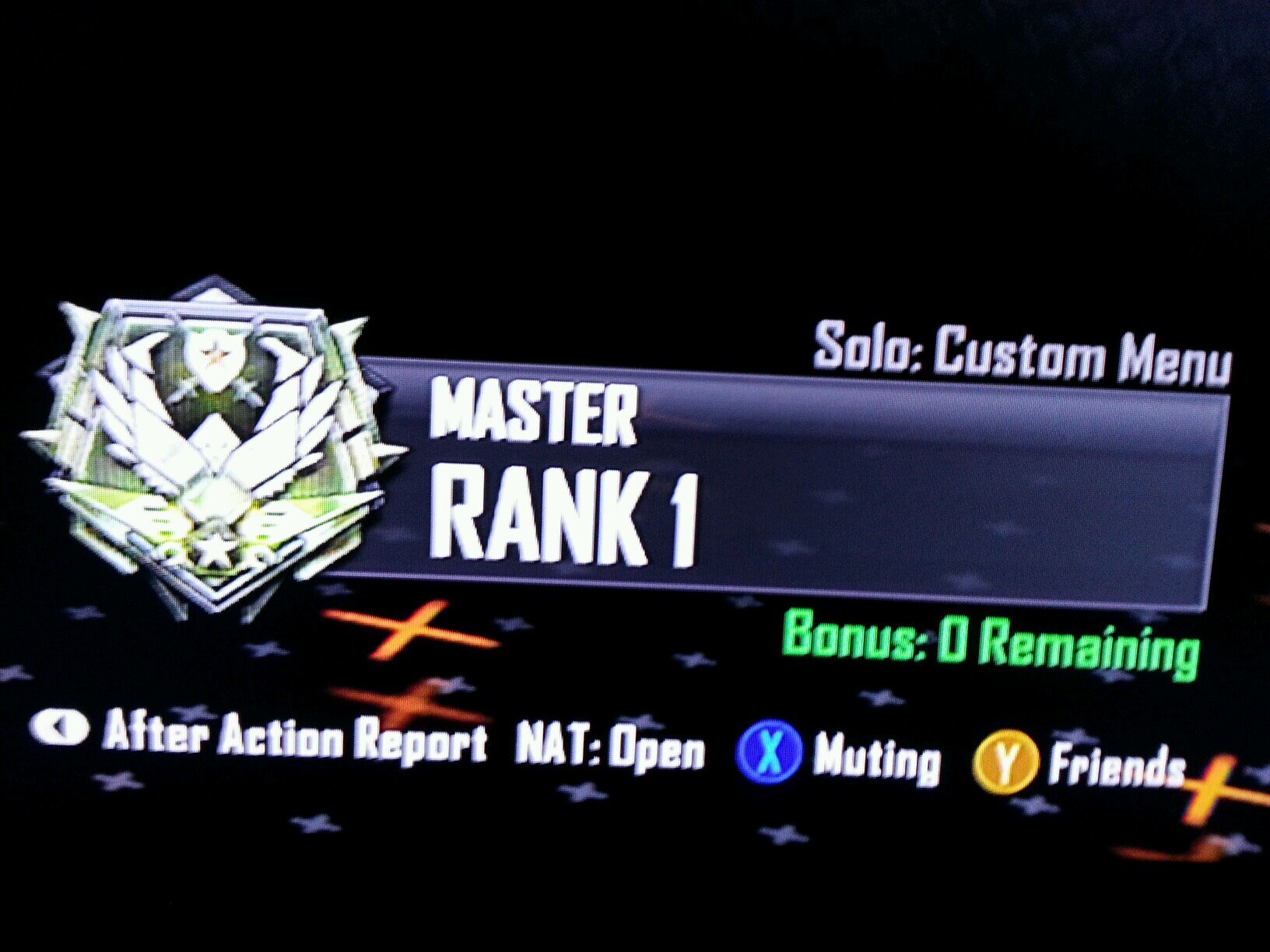 Took Rank 1 on Blitz for Cod Ghost!