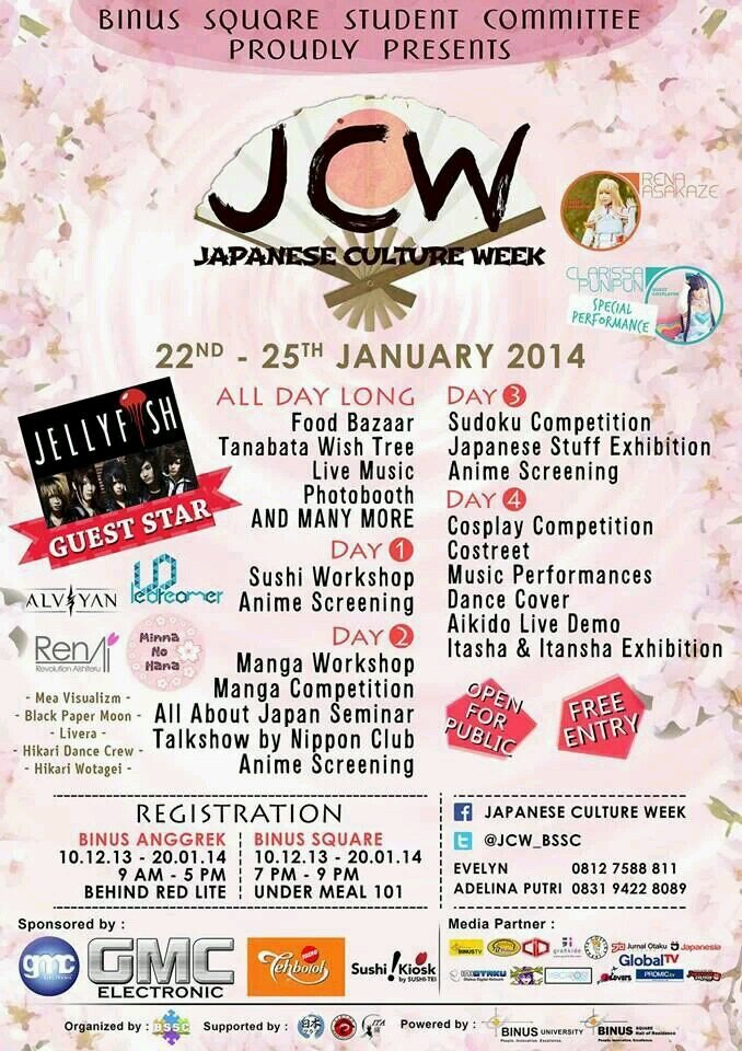 Domo arigatou gozaimasu !! Thank you so much for joining us at JCW guys ! :'D You are so cool =')