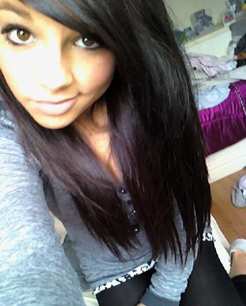 She says she doesn't care but her eyes tell a different story.