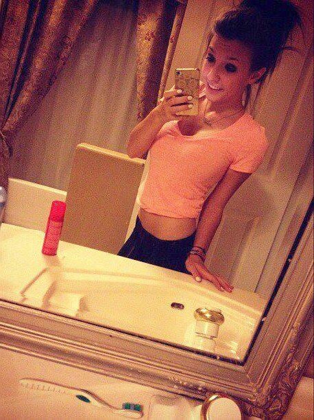 Grab her hips, and kiss her lips.