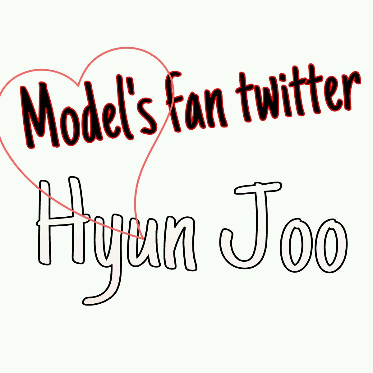 Model's fan twitter  1호