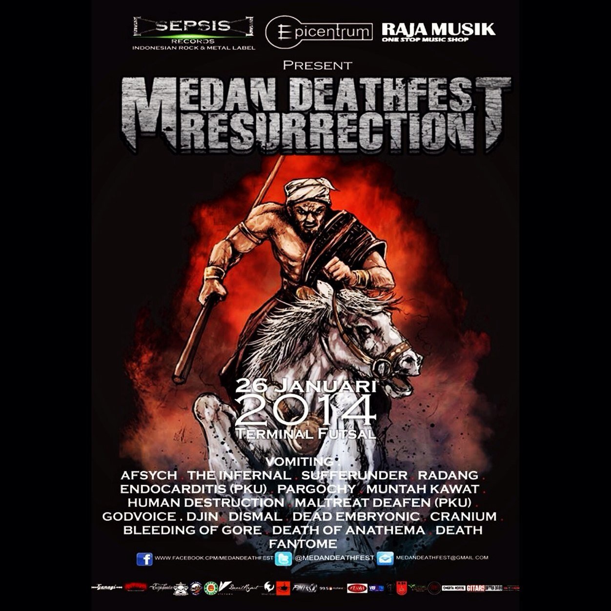 The Official Twitter Account for Medan Deathfest: The Most Extreme Metal Festival in North Sumatra,Indonesia. Hosted by: Epicentrum Crew