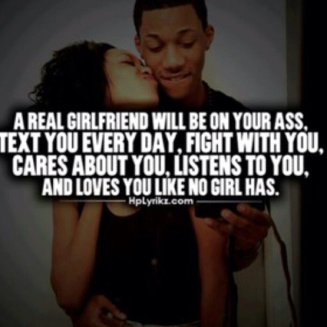 give her that feeling that no one else can give her