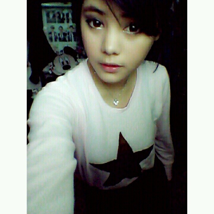 Bi. Happy and contented