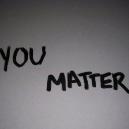 Change is hard, even excruciating—but you have to believe that in the end it will be worth it. #YouMatter