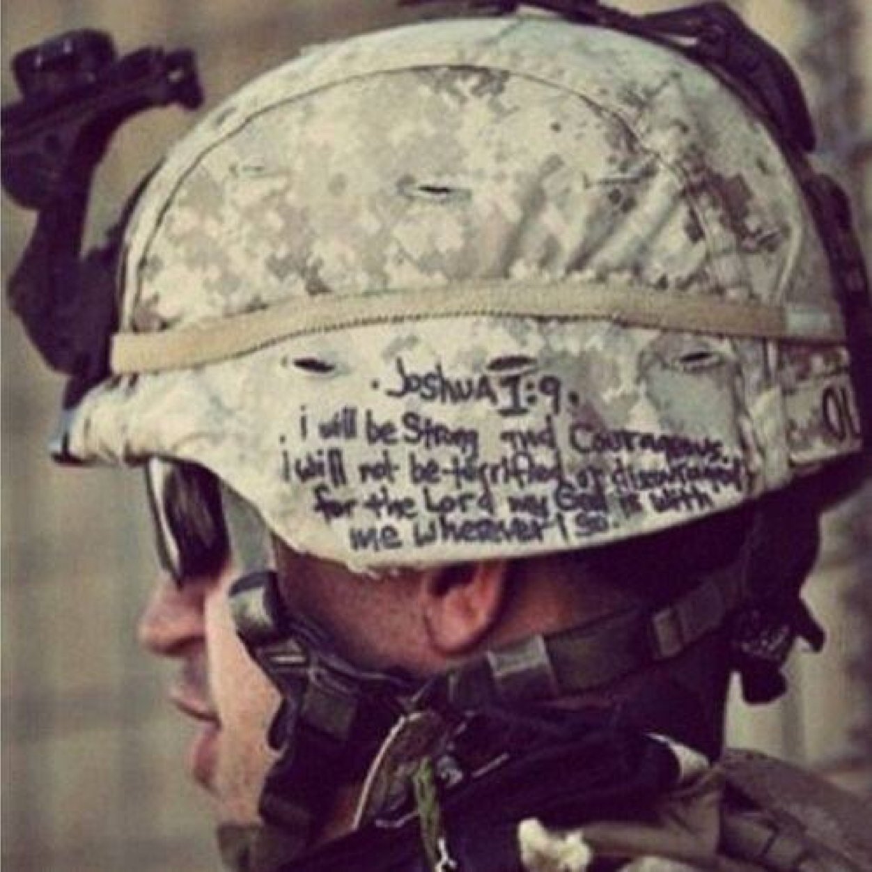 I am a warrior.. A fighter.... A member of an elite few. The Few The Humble The Jesus Marines