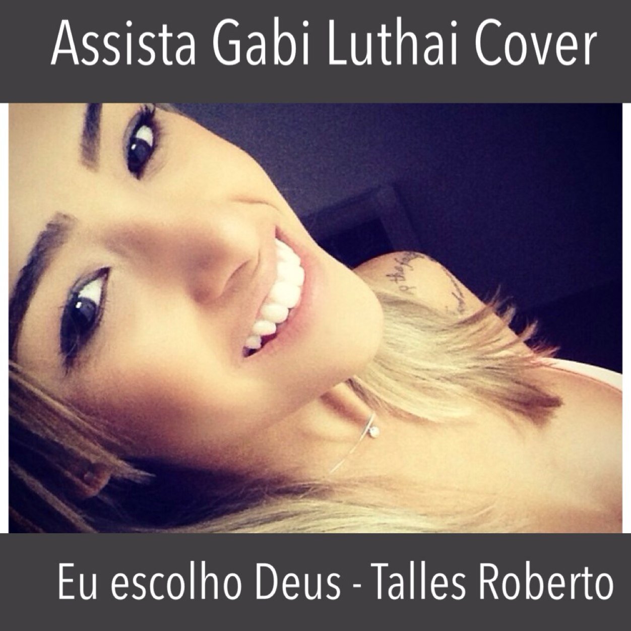 Twitter para a divulgação da cantora @GabiLuthai  Criado:18/01/2014