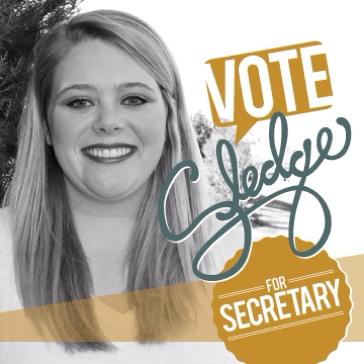 Vote Lauren Sledge for SA Secretary on Feb. 11!
