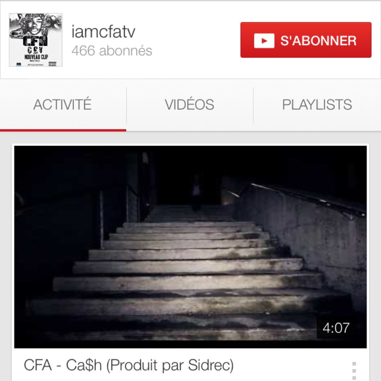 youtubeIAMCFATV's profile picture. Découvre et follow @iamcfa / rappeur originaire du Gabon et du Cameroun // Abonne-toi à sa chaîne YouTube (http://t.co/HcniVBdcg0).