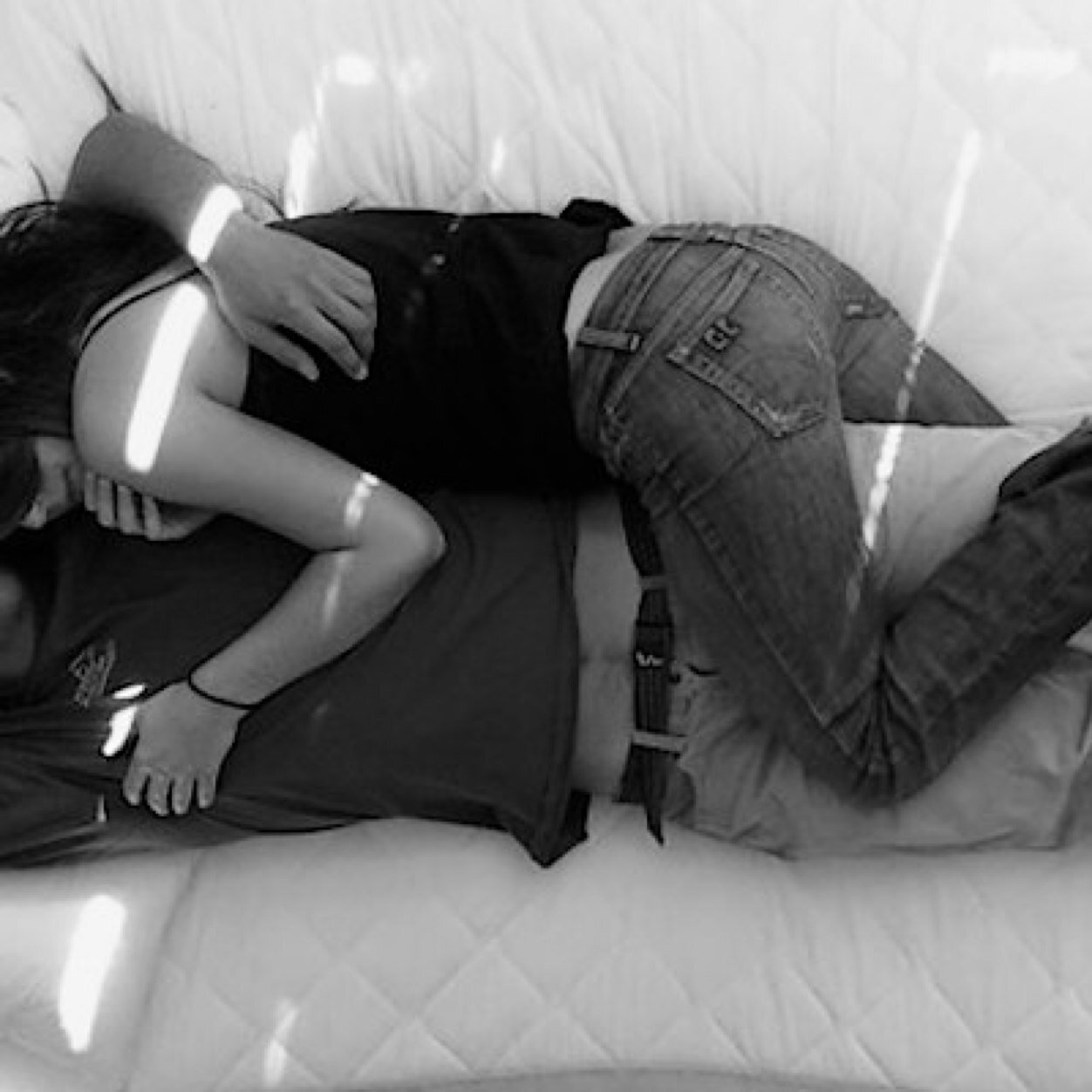 Cuddling. The best thing ever.