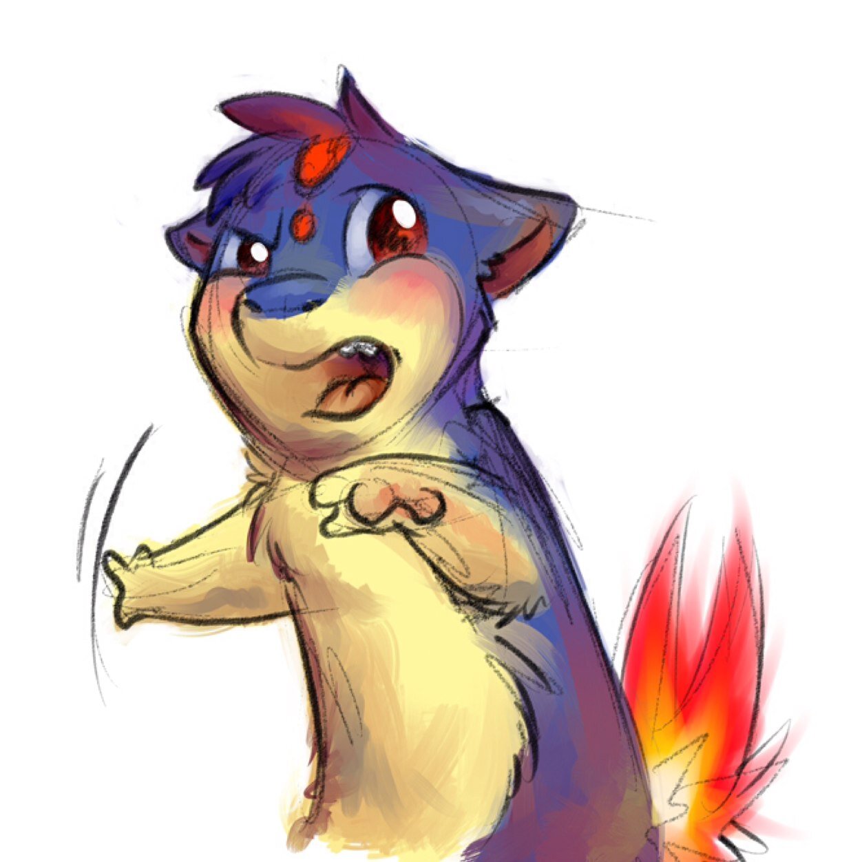 AussieQuilava's profile picture. Hi, I'm Quilava. Moveset: Fire Spin, Growl, Scratch and Quick Attack. (male, wild, single) #RP #Bi Trainer: