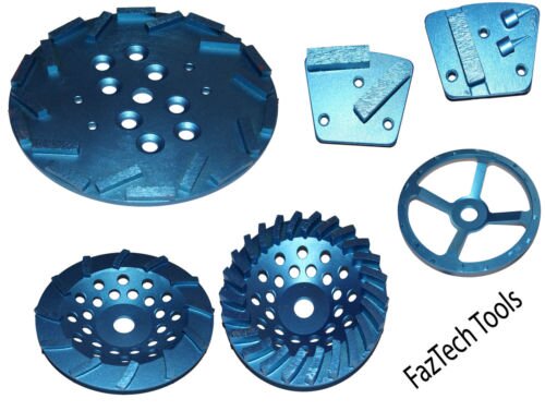 we supply a wide range of quality diamonds for concrete grinding. all items are sold through @MultiHirePower any information contact faztech@outlook.com