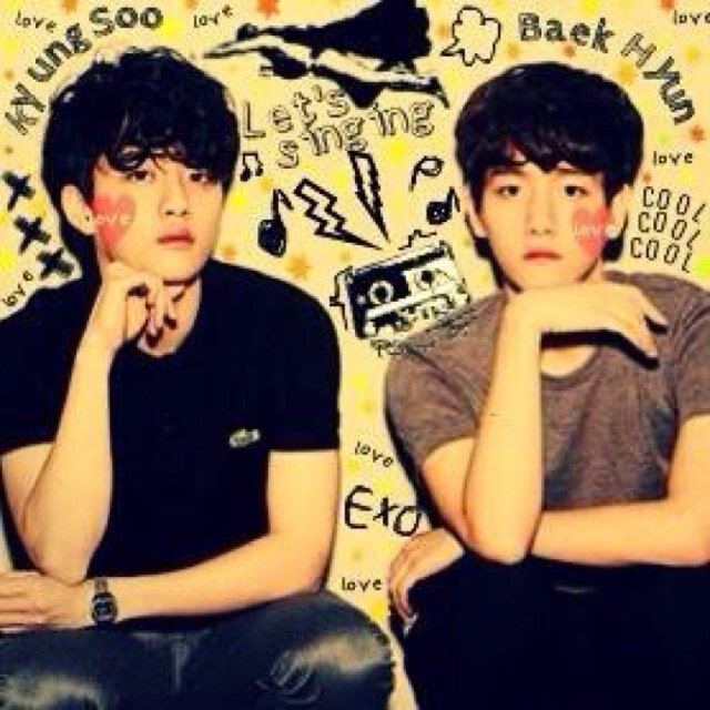 EXO ベクベク/ぎょんちゃん♡さらんへ(u_u) きがるにフォローしてください\(^o^)/94line