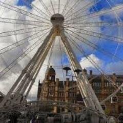 Experience stunning 360° views of Manchester from the MCR Wheel. Text '2MCRWHEEL' TO 88802 for bookings and enquiries.
