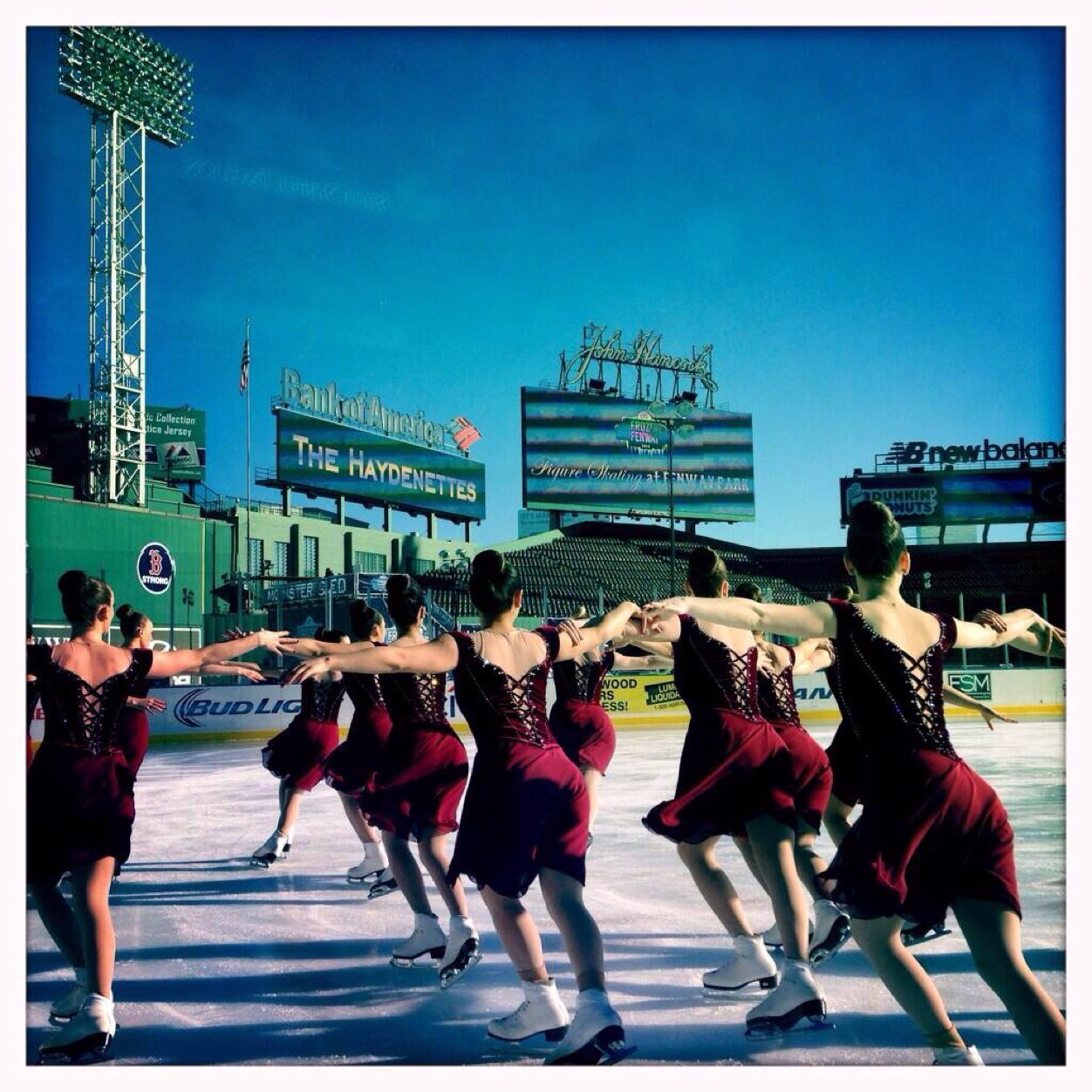 Just a sassy synchro skater