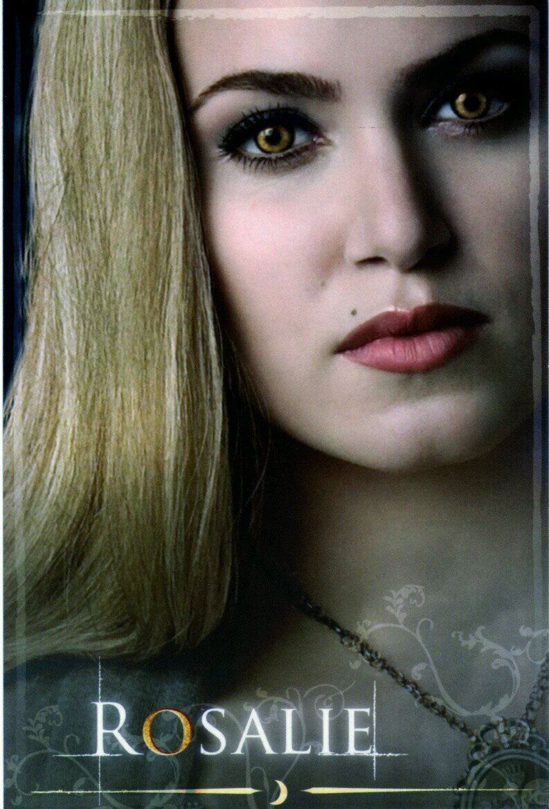 Rosalie Hale Cullen. Vampira vegetariana. Emmett.         《Forks》