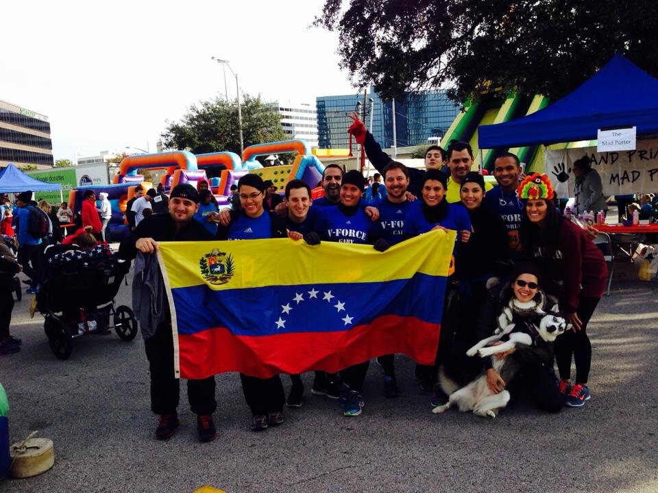 An athletic team of Venezuelan Americans, Americans, and other ethnicities, that participate in many athletic events in the area of Houston.