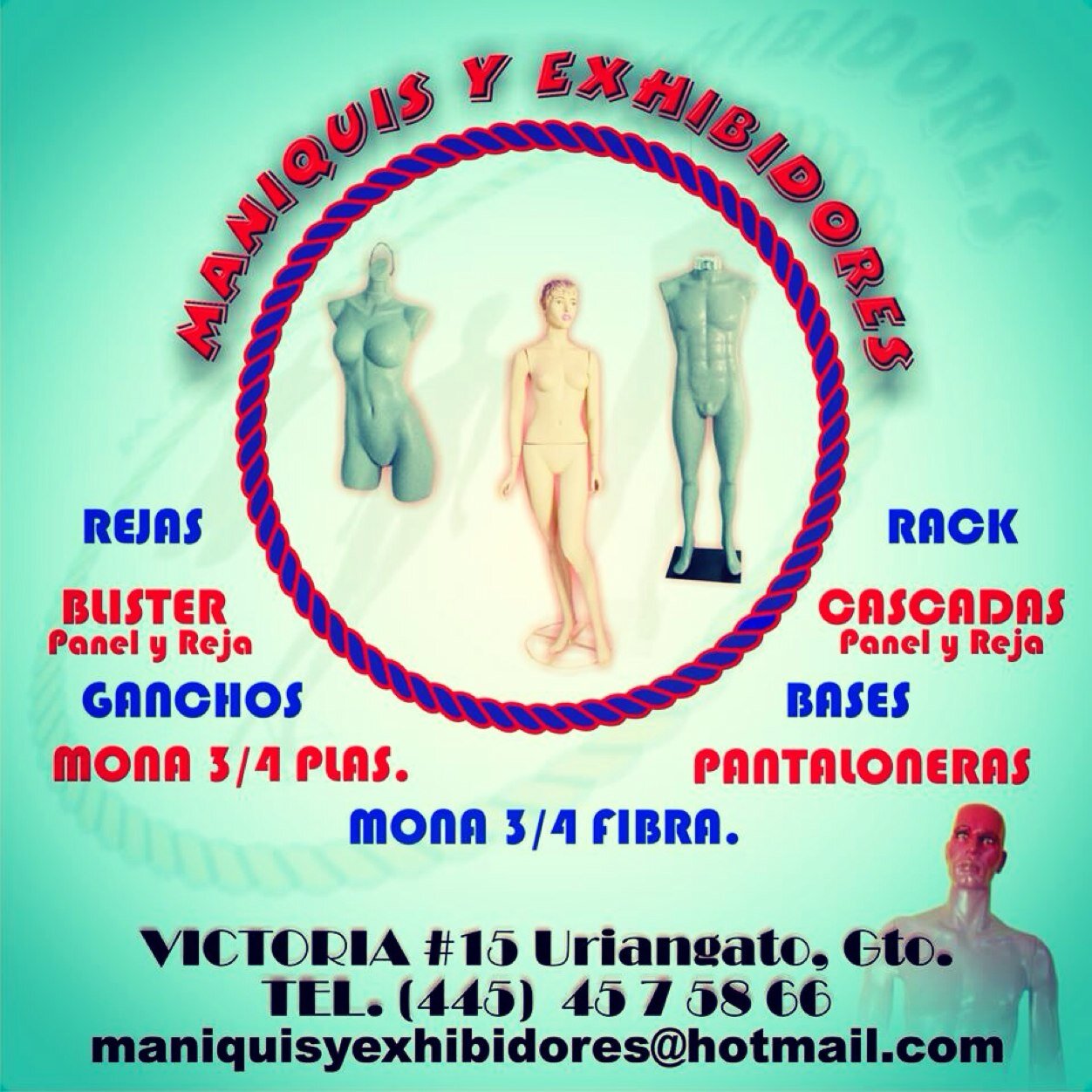 Venta de maniquies en Uriangato - Moroleon; Gto