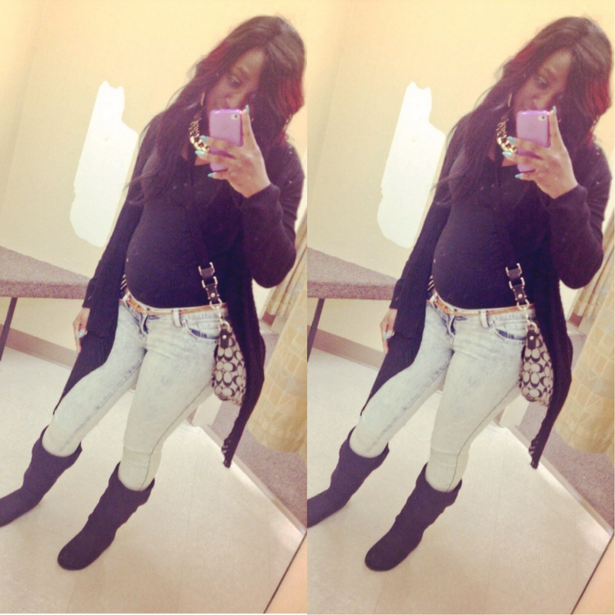LESBIANN ⚢ ' Daliyah ? Thats Bae Thea ❤️ . . Zaylin's My Lil Heartbeat ✊❤️