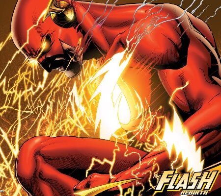 The Flash and the fastest man ever. pre52 and new 52 speed force!