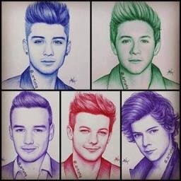 One Direction Justin Bieber & youtubers are my life. Demi Lovato the inspiration.