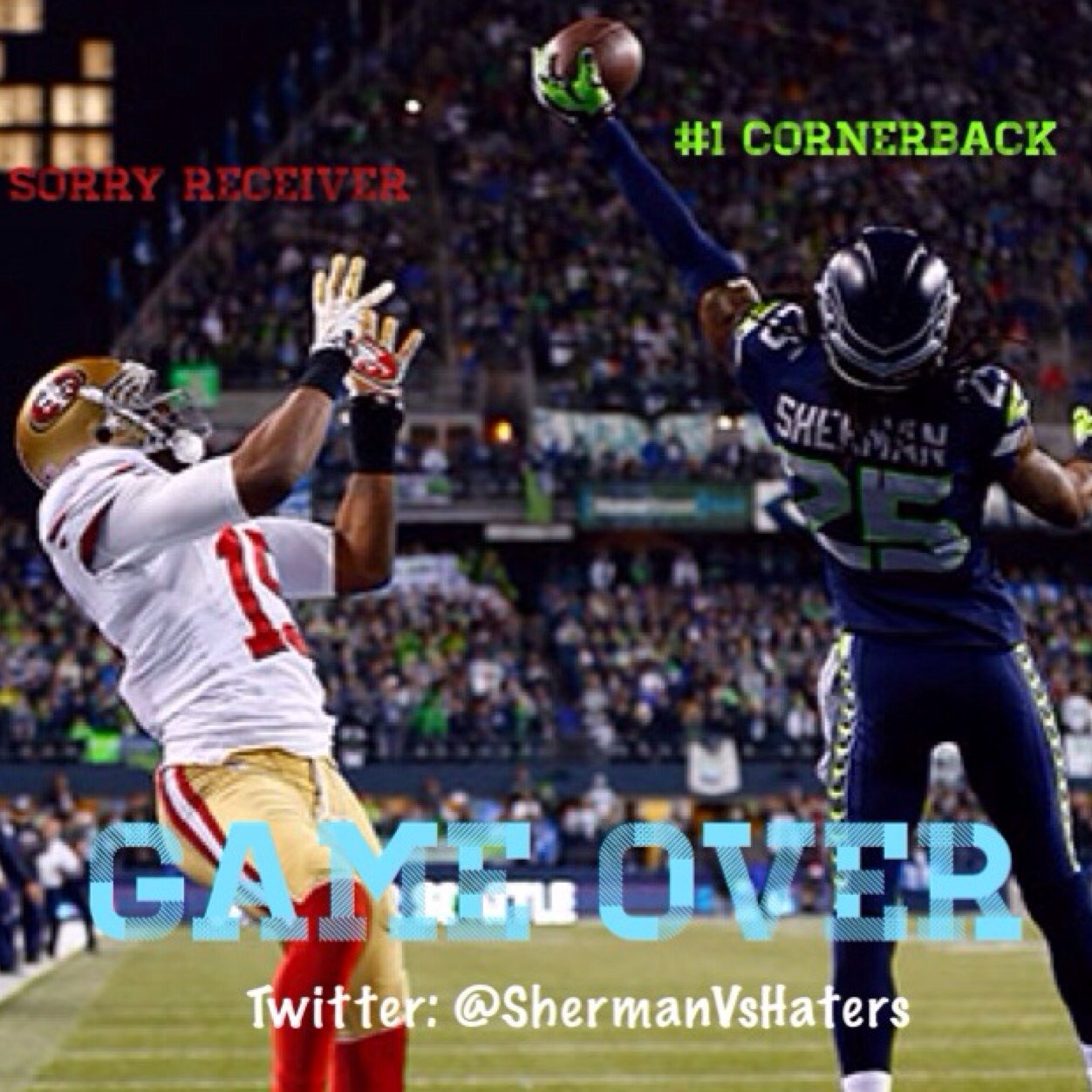 @rsherman_25 vs the haters!!! (fan account)