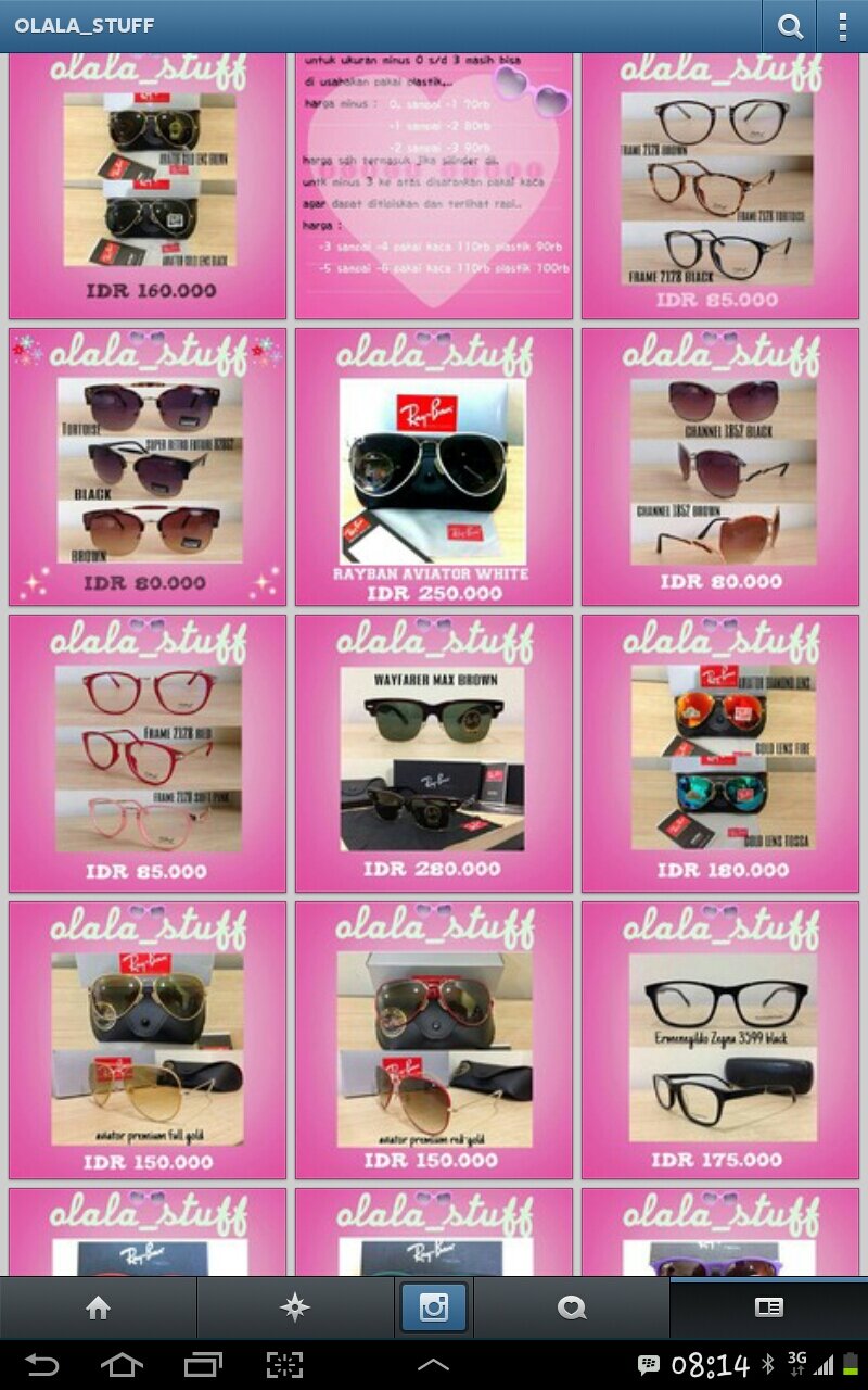 Olala_stuff's profile picture. For order text me on 085925006887 or BBM 7DBD168B follow IG olala_stuff :) | pengiriman 1 hari setelah transfer