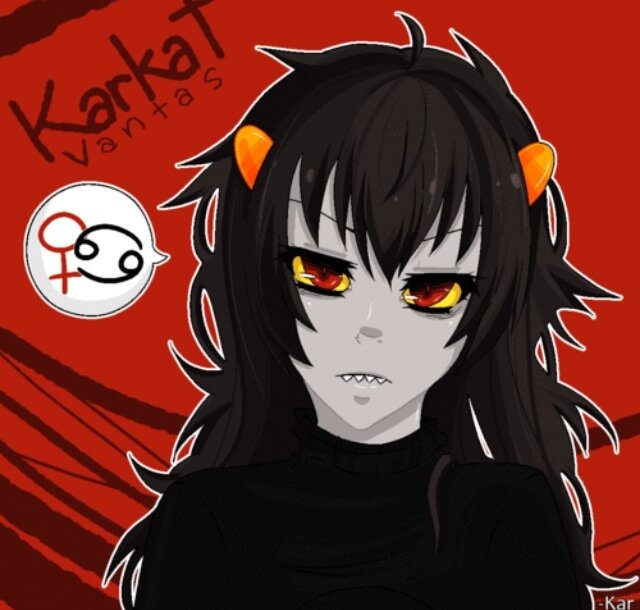 My name is karkette vantas. I post really whatever and I follow back
(Homestuck rp account)