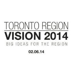 Toronto Region Vision 2014: We are all about big ideas, innovation and brainstorm sessions for a vision of the Greater Toronto Region. #TRV2014